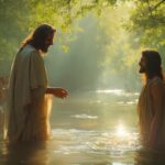 jesus baptized by john