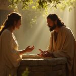 jesus converses with samaritan woman